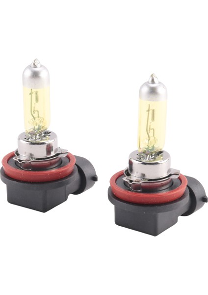 2x H8 35W Sarı Hıd Xenon Sis Farı Halojen Ampul 2500K 12V (Yurt Dışından)