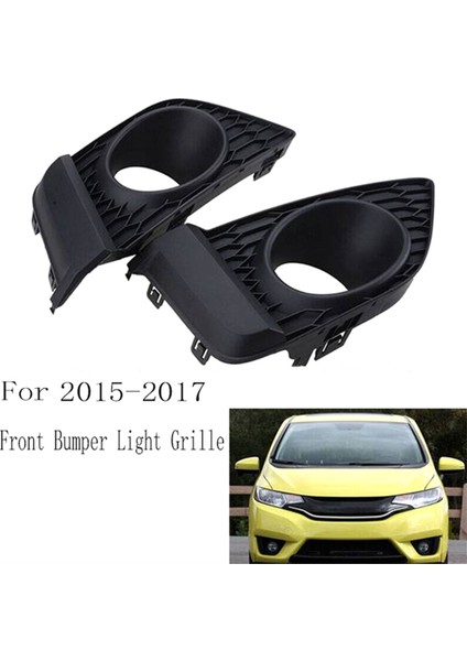 Jazz Fıt 2015-2017 Ön Tampon Işık Izgarası Için Araç Sis Lambası Çerçeve Kapağı Ağları (Yurt Dışından) fırsatları
