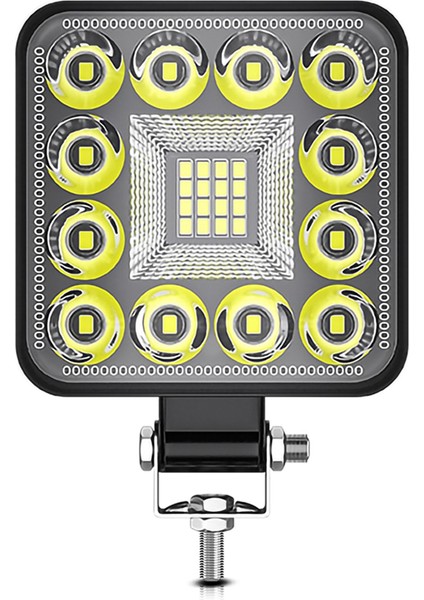 Kamyon, Traktör, Atv, Utv, Karavan Için LED Çalışma Işıkları, 3 Inç Kare Işık Pod'ları Su Geçirmez Off-Road (Yurt Dışından)