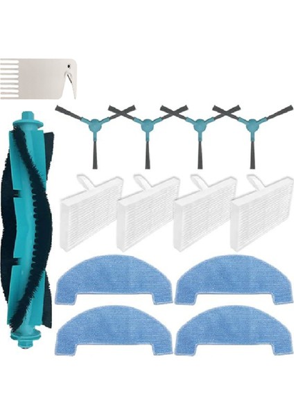 E10, E20 Plus Trouver E10, E20 Elektrikli Süpürge Parçaları Silindir Fırça Yan Filtre Paspas Pedi (Yurt Dışından)