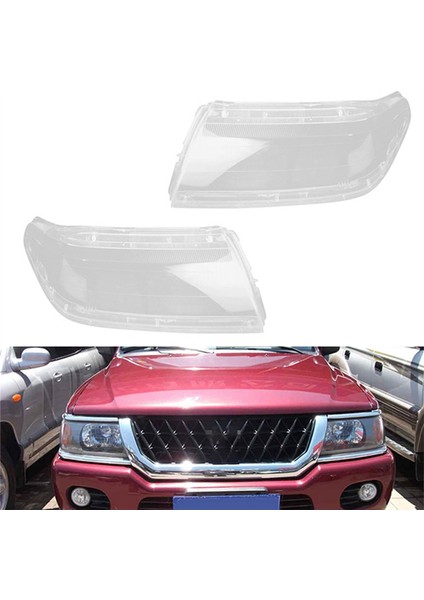 1 Çift Araba Far Kabuğu Abajur Şeffaf Lens Kapağı Spor Yarış Için (Yurt Dışından) fırsatları