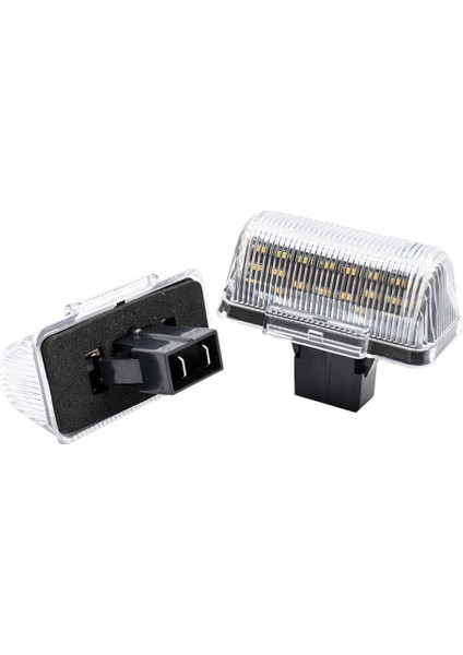 Transit Mk6 Mk7 -2013 Connect 2002-2013 Için 2 Adet 4388111 LED Plaka Lambası (Yurt Dışından)