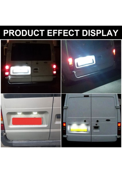 Transit Mk6 Mk7 -2013 Connect 2002-2013 Için 2 Adet 4388111 LED Plaka Lambası (Yurt Dışından) modelleri