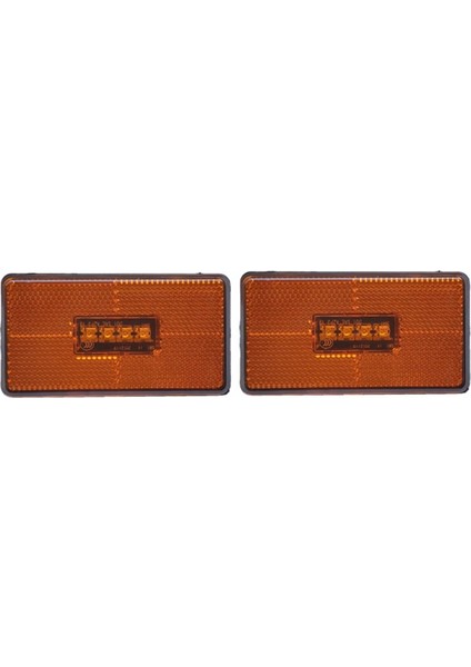 2 Adet 24V Kamyon 4 LED Yan Işaret Lambası 2052119 5 6 Serisi Pr Kabinleri Gts Amber Gösterge LED Lambası (Yurt Dışından) fiyatları