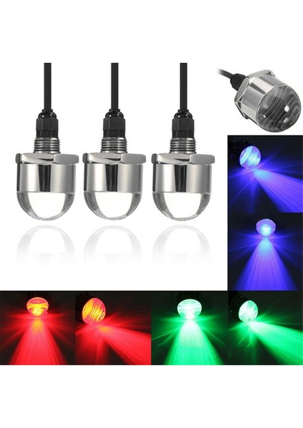 Paslanmaz Çelik Deniz Altı LED Işık 12V 9 Tahliye Tapası M12X1.25 Navigasyon Yeşil (Yurt Dışından) modelleri