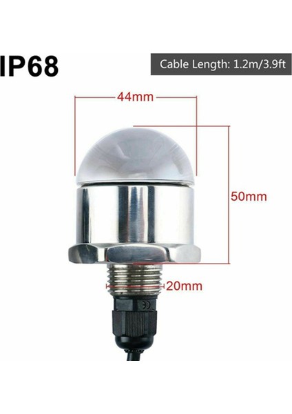 Paslanmaz Çelik Deniz Altı LED Işık 12V 9 Tahliye Tapası M12X1.25 Navigasyon Yeşil (Yurt Dışından) fırsatları