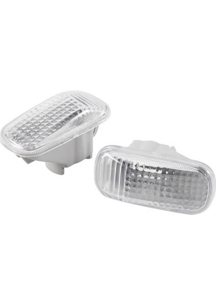 2 Parça Araba Yan Baffle Dönüş Sinyal Lambası Abajur Kabuğu Kapağı Muhafazası 2002-2005 Modellerine Uygun 34301-S5H-T02 (Yurt Dışından)