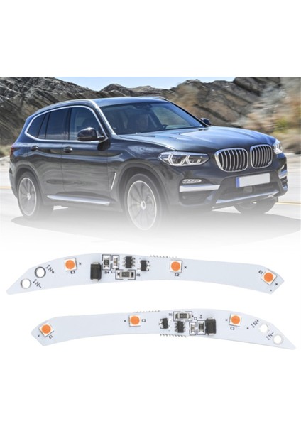 X3 E83 2007-2010 Için 1 Çift Yeni Arka Iç Sol ve Sağ Stop Lambası Tamir Çip Kartı 7162213, 7162214 (Yurt Dışından) fiyatları