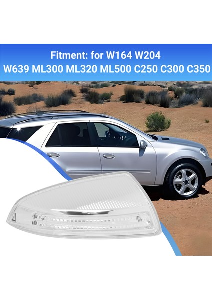 W164 W204 W639 ML300 ML320 ML500 C250 C300 C350 Için Sağ Taraf Dikiz Aynası Sinyal Lambası (Yurt Dışından) fırsatları