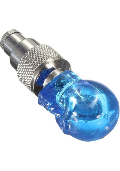 LED Işık Valf Kapağı Konuştu Bisiklet Oto Bisiklet Jant Lastik Mavi (Yurt Dışından) fırsatları