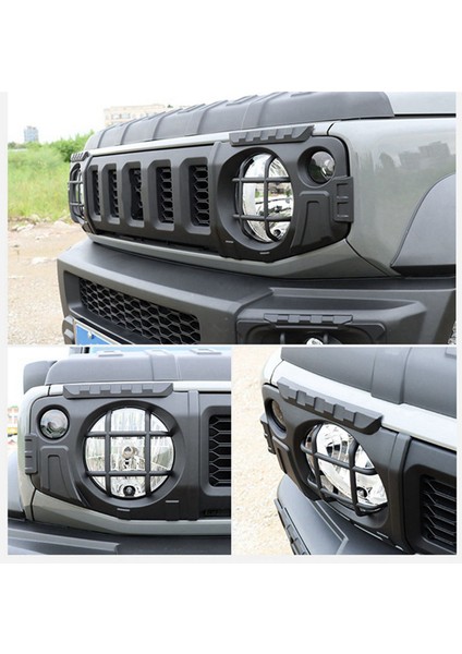 Jimny JB64 JB74W 2019-2023 Modifiye Koruyucu Için 2 Adet Araba Ön Far Kapağı (Yurt Dışından) fırsatları
