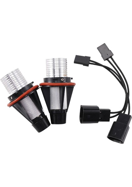 8000K Amber LED Melek Gözü Işaretleyici Ampuller - E39 E53 E60 E63 E64 E66 E87 5 6 7 X3 X5 [2 Adet Paket] (Yurt Dışından) fırsatları