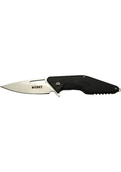 Crkt Division 4415 Bk Siyah Kamp / Outdoor Çakı 21CM - Yarı Otomatik, Kemerlikli, Kutulu