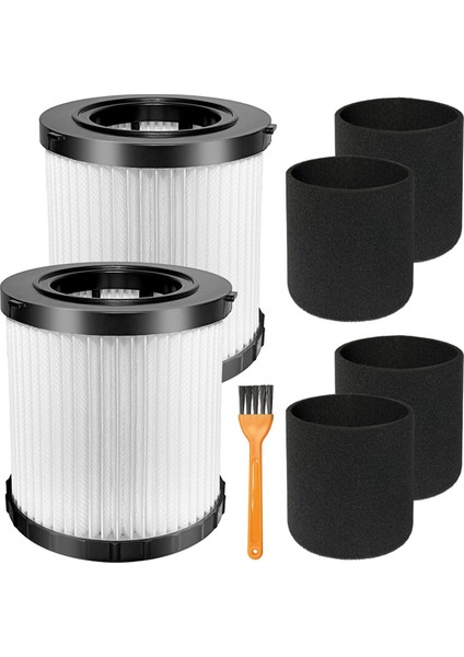 DCV580H, DCV581H 20V Max Islak/kuru Vakum Için 2 Paket DCV5801H Filtre Uyumlu (Yurt Dışından)