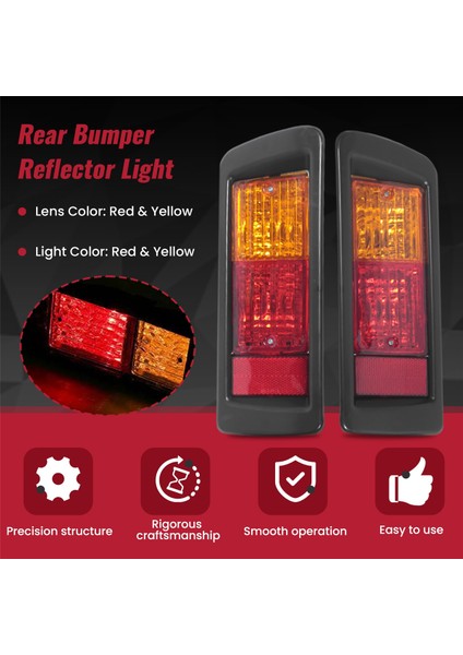 Prado (90) 97 98 Için Arka Tampon Reflektör Fren Lambası (Yurt Dışından) fırsatları