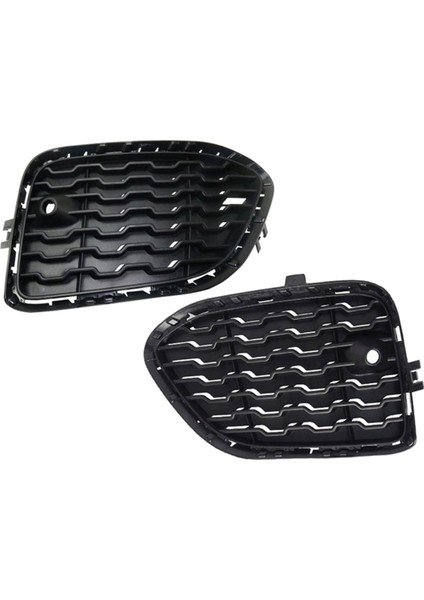 X3 F25 X4 F26 51118056942 51118056941 Için Sol+Sağ Ön Tampon Kapalı M Izgara Sis Lambası Çerçevesi (Yurt Dışından)