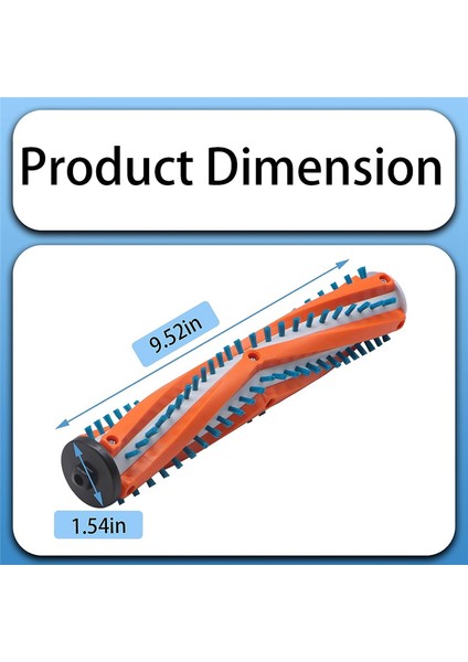 Siyah + BSV2020, BSV2020P, BSV2020G Powerseries Extreme Kablosuz Dikey Elektrikli Süpürge Için 1 Paket Fırça Rulosu (Yurt Dışından) fırsatları