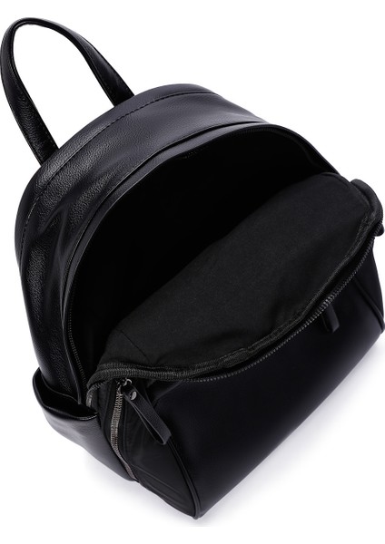 Kadın Siyah Aksesuarlı Sırt Çantası 25WBD249414 indirimleri