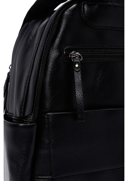 Kadın Siyah Aksesuarlı Sırt Çantası 25WBD249414