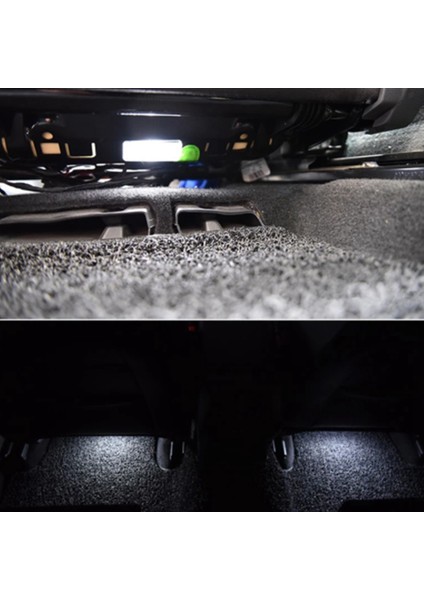 B7 B8 cc Golf 7 Mk7 7.5 Mk2 Için LED Ayak Boşluğu Lambası Ayak Lambası Kablo Kablo Demeti 5GG947409 (Yurt Dışından) fiyatları