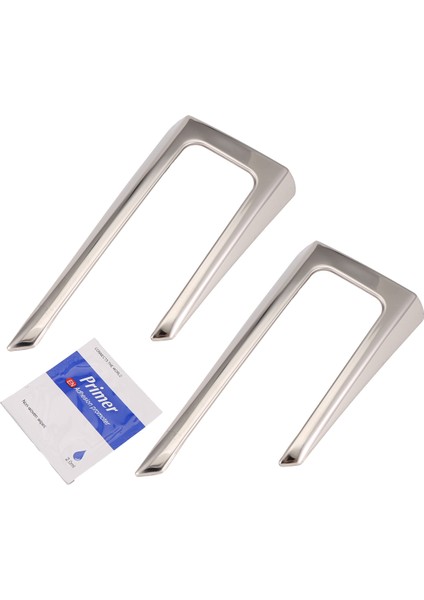 Raize A200A/210A Paslanmaz Çelik Araba Sis Lambası Kapağı Döşeme Arka Reflektör Süsleme Tampon Spot Işığı Aksesuarları (Yurt Dışından)