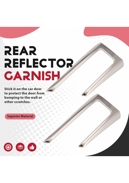 Raize A200A/210A Paslanmaz Çelik Araba Sis Lambası Kapağı Döşeme Arka Reflektör Süsleme Tampon Spot Işığı Aksesuarları (Yurt Dışından) fırsatları