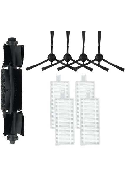 Choice R2 / Plus Robot Süpürge Silindiri Yan Fırça Filtre Paspas Bezi Bez Aksesuar Seti (Yurt Dışından)