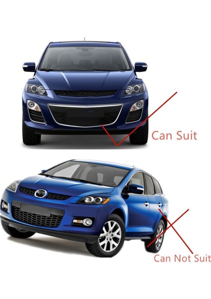 -7 Cx7 2009-2013 Için 1 Çift Ön Tampon Far Yıkama Memesi Kapağı Jet Kapağı (Yurt Dışından) fiyatları