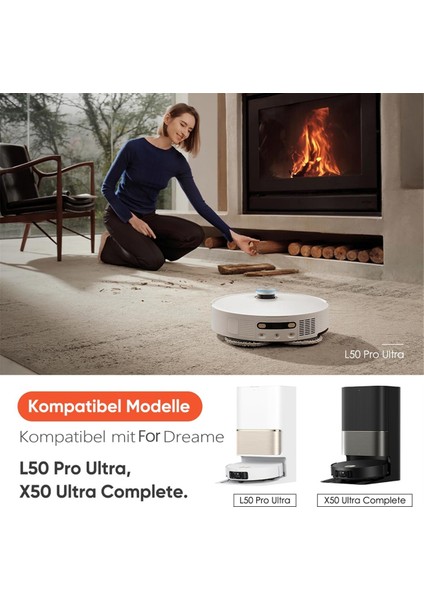 X50 Ultra Complete / L50 Pro Robot Süpürge Yedek Parça Aksesuarları Için Aksesuar Seti (Yurt Dışından) fiyatları