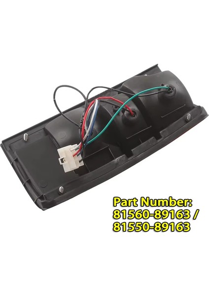 Mk3 Ln Rn Kamyonet 1989-1995 Için Arka Uyarı Reflektör Lambası 81550-89163 81560-89163 (Yurt Dışından) modelleri