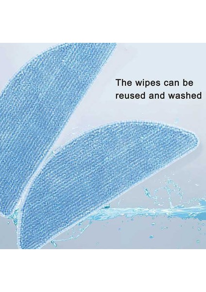 V9/v9 Pro/g9/g9 PRO/A12 Pro Yedek Parçaları Yan Fırça ve Yıkanabilir Mikrofiber Paspas Bezi (Yurt Dışından) modelleri