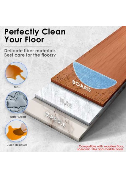 V9/v9 Pro/g9/g9 PRO/A12 Pro Yedek Parçaları Yan Fırça ve Yıkanabilir Mikrofiber Paspas Bezi (Yurt Dışından) fırsatları