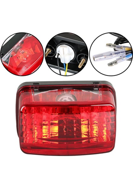 660 YXR660 2004-2007 Için LED Lensli Arka Lamba 5KM-84710-01-00 5KM847100100 5KM-8472C-10-00 (Yurt Dışından) fırsatları