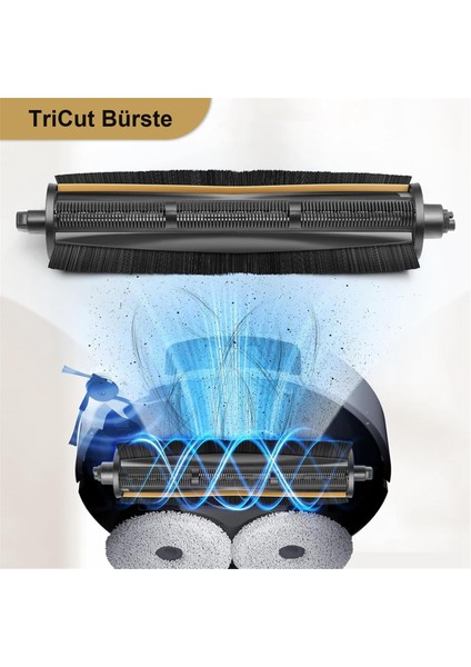 X40 Ultra / L40 / L10 / L10S Gen 2 Elektrikli Süpürge Için Fırça Yedek Parçaları (Yurt Dışından) modelleri