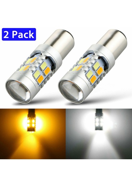 1157 BAY15D 5630 5730 20 Smd Beyaz Amber Katlanır LED Ampul Sinyal Lambası 12V (Yurt Dışından) fiyatları