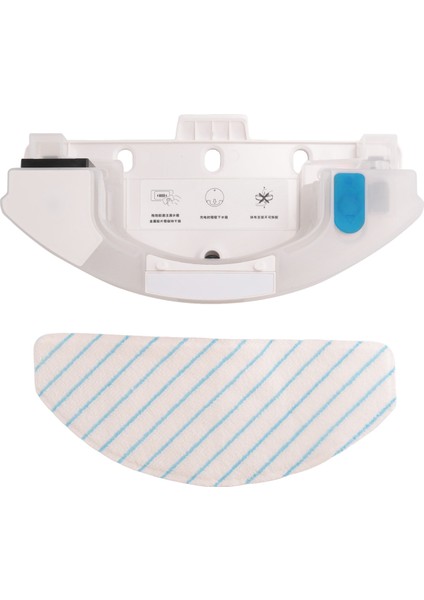 T9 Power Max Robot Süpürge Parçaları Beyaz Için Fırçalama Özelliğine Sahip Su Deposu Paspas Sistemi (Yurt Dışından)