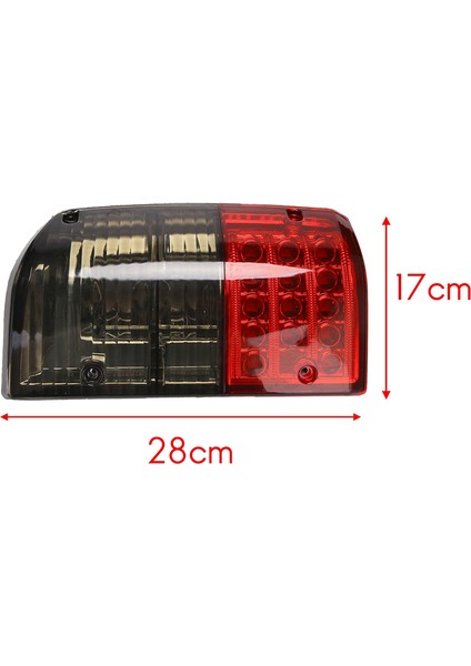 1988-1997 26550-05J00 Kırmızı+Füme Fren Stop Lambası Için Sağ Arka Tampon LED Stop Lambası (Yurt Dışından) fiyatları