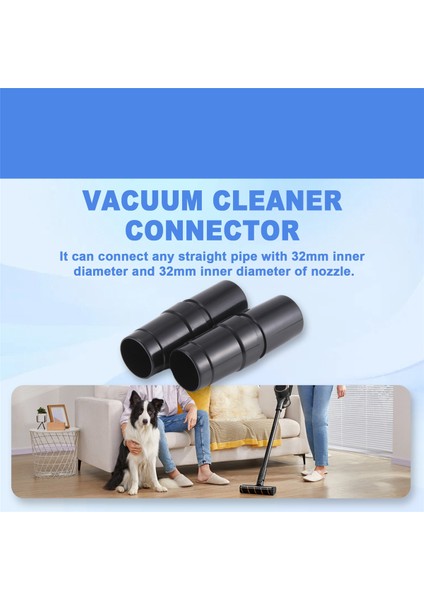 2 Adet Elektrikli Süpürge Aksesuarları, Japon Versiyonu 32 mm Hortum Bağlantı Parçası Dönüşüm Boru Bağlantı Parçası (Yurt Dışından) fırsatları
