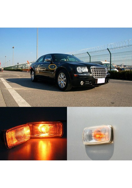 Grand Caravan Compass 4806224AD Için Araç Yan Işaret Lambası Tekrarlayıcı Gösterge Lambası (Yurt Dışından) modelleri