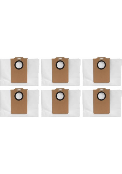 E20 Plus/q8 Max/trouver/choice R3 Plus Vakum Aparatı Için Toz Torbası 6 Adet (Yurt Dışından)