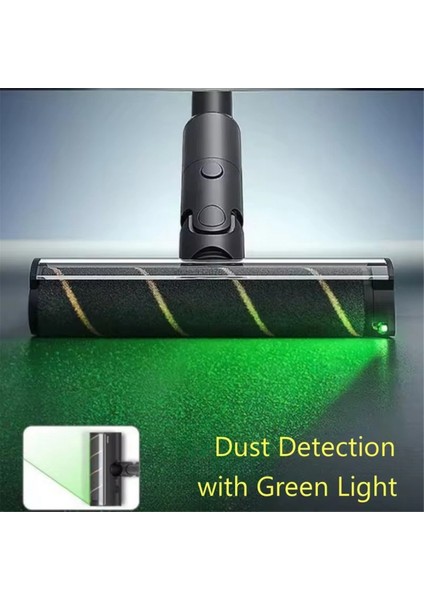 T10 T20 T30 T20PRO T30NEO V16 V12PRO Yeşil LED Toz Yumuşak Kadife Zemin Isıtmalı Rulo Fırça (Yurt Dışından) fiyatları