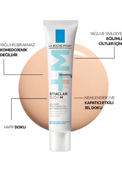 La Roche-Posay Effaclar Duo+M Unifiant Light 40ML modelleri