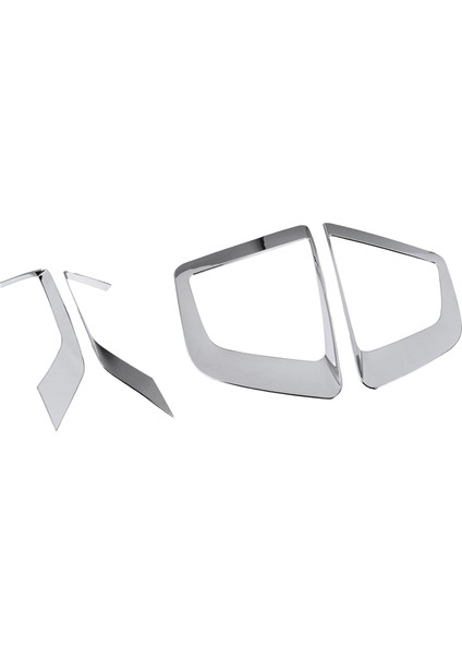 IX25 Aksesuarları Ön Arka Sis Farları Kapak Çerçevesi Kaplaması Abs Krom Dış Dekorasyon 2017 2018 2019 (Yurt Dışından) modelleri