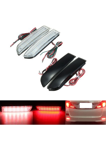 Avensis/alphard Mki/a Için LED Araba Arka Lambası Park Freni Arka Tampon Reflektör Lambası (Yurt Dışından) fırsatları