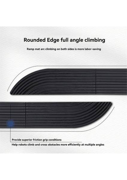 Zemin Süpürgesi Eşik Çubukları 1,5-1,9 cm Piyasadaki Çoğu Süpürme Robotuna Uygulanır Beyaz (Yurt Dışından) fırsatları