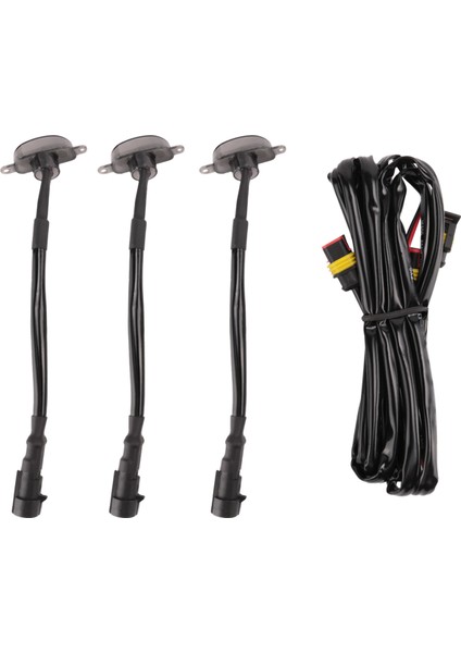 3 Adet Dış Amber LED Işık Dekorasyonu, 2004-2019 Koşu Lambaları Için LED Ön Izgara (Yurt Dışından)