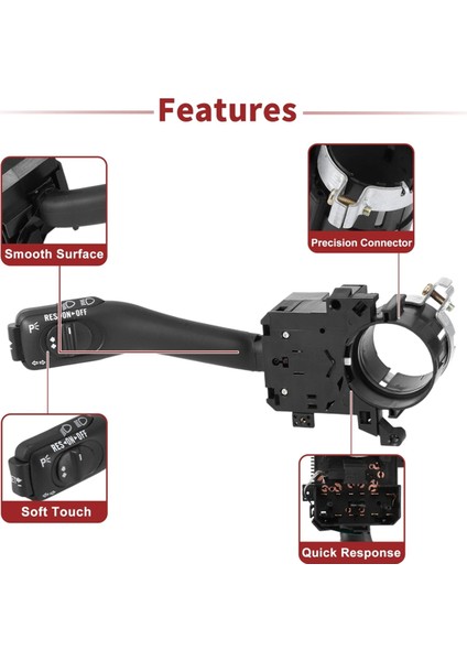 A6 Tt S4 Golf Için 8L0953513J Araç Dönüş Sinyal Anahtarı (Yurt Dışından) modelleri