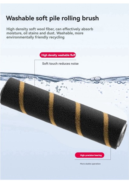 V12S V16S V15PRO V16PRO El Süpürgesi Aksesuarları Için Yumuşak Fırça Yedek Parçaları (Yurt Dışından) fırsatları
