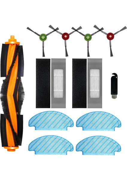 Vac 2 Pro/vac Max/vac Hybrid/vac Istasyonu, T8/n8 Pro Için Elektrikli Süpürge Aksesuar Seti (Yurt Dışından)