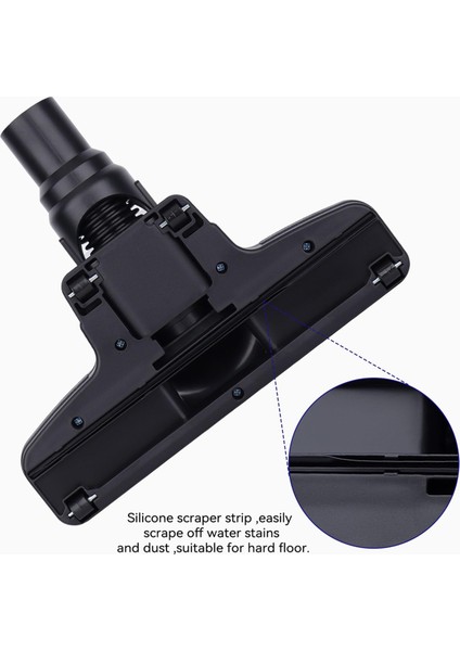 1 1/4 Inç 32 mm Vakumlu Zemin Fırçası Aparatı, Sert Zemin, Halı ve Fayans Için Evrensel Temizleyici Turbo Yedek Parçası (Yurt Dışından) modelleri